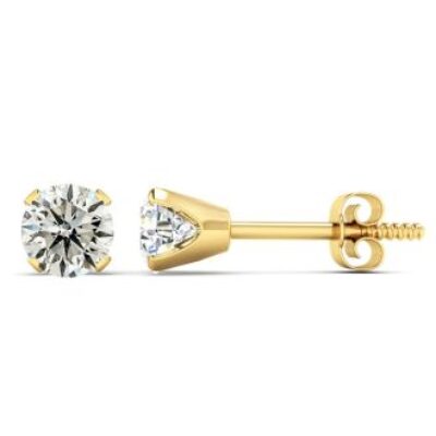 Diamond Stud Earrings | Nearly 1/2ct Diamond Stud Earrings From SuperJeweler.com