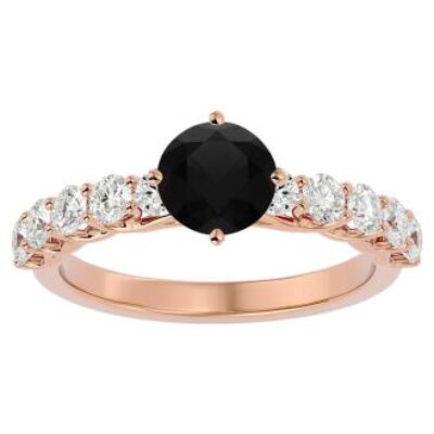 Black Diamond Rings | 1 3/4 Carat Black Diamond Ring