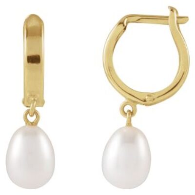 Pearl Drop Earrings | Shop SuperJeweler For A Huge Selection Of Pearl Drop Earrings