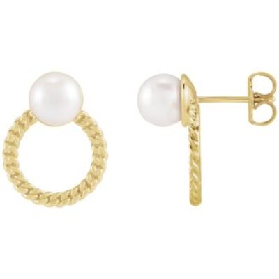 Pearl Drop Earrings | Shop SuperJeweler For A Huge Selection Of Pearl Drop Earrings