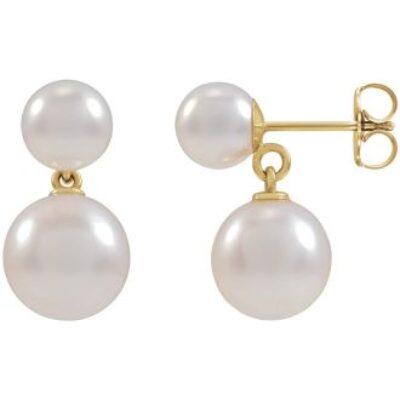 Pearl Drop Earrings | Shop SuperJeweler For A Huge Selection Of Pearl Drop Earrings