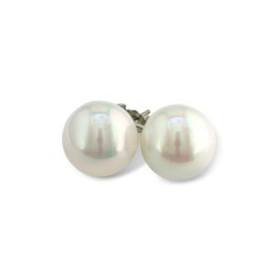 Pearl Stud Earrings | Shop SuperJeweler For 12mm Pearl Stud Earrings