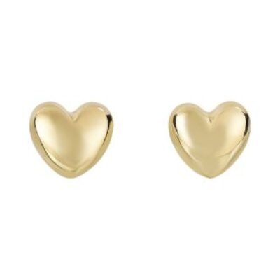 Heart Earrings | Gold Heart Earrings